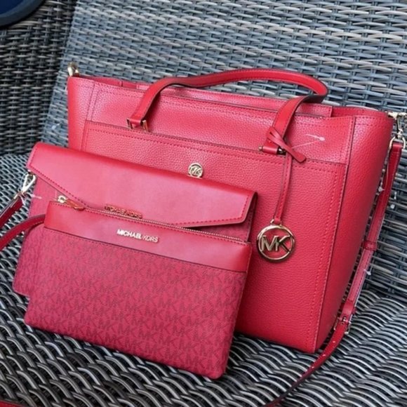 Michael Kors Maisie Large 3in1 Tote Bag Leather - Picture 10 of 16